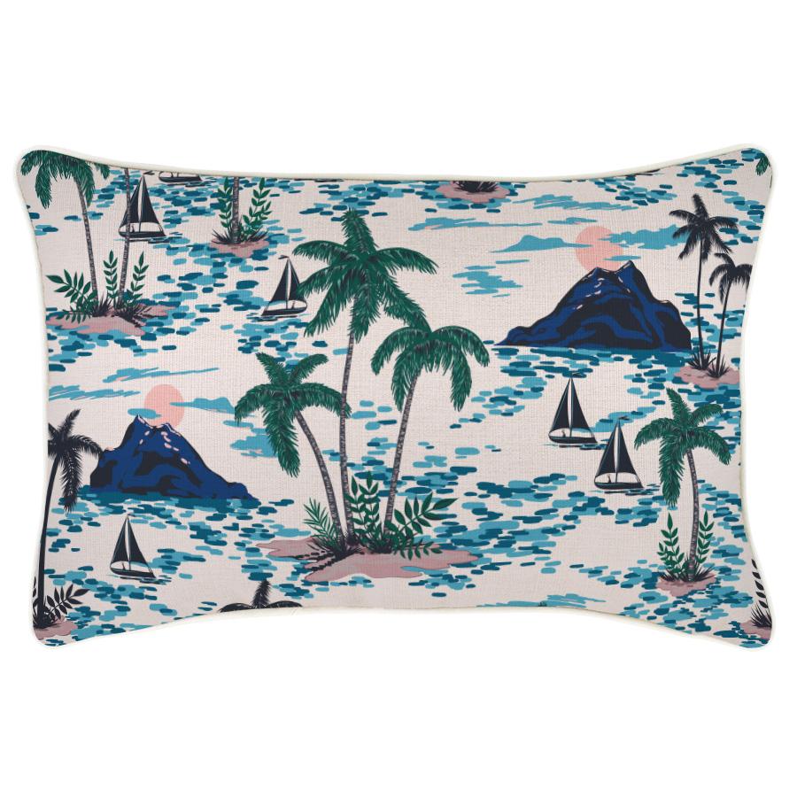 Cushion Cover-With Piping-Vacation-35cm x 50cm